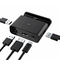 Pikkukuva 4 / 6: Nintendo Switch HDMI-liitin ja lataustelakka