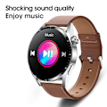 Miniatyrbild 3 av 6: Ny Smartklocka Herr Android GT3 IP68 Vattentät NFC Smartwatch Trådlös Laddning Bluetooth Samtal Herrklocka för Bl Me-Bl Si