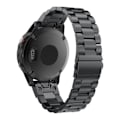 Miniatyrbillede 2 af 3: Garmin Fenix u200bu200b5/6/6 Pro/7 Armbånd Rustfrit Stål Sort