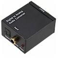 Miniatyrbilde 2 av 5: Digital til analog lydkonverterer Optisk til RCA lydkoblingsboks Toslink koaksial AV-velgerboks, svart