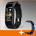 Miniatyrbillede 1 af 6: Sport Smartwatch Herre Dame Smartwatch Elektronik Smart Ur Til Android IOS Fitness Tracker Nyt Mode Smart-ur C5S