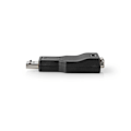 Pikkukuva 3 / 5: DisplayPort-sovitin | DisplayPort uros | VGA naaras 15p | 1080p | Nikkelipinnoitettu | Suora | Pyöreä | ABS | ABS | Musta | Laatikko
