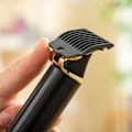 Miniatyrbillede 3 af 9: Genopladelig Hårtrimmer: 6 Længder, Ergonomisk Design