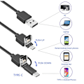 Miniatyrbilde 5 av 5: USB-inspeksjonskamera for Samsung Android Windows Macbook-datamaskin [HK]
