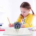 Pikkukuva 3 / 5: Buketti Kukkia 3D Pop Up Onnittelukortti, Onnittelukortti, Syntymäpäiväkortti, Kiitoskortti, Äitienpäivälle, Isänpäivälle, Kaikille Tilauksille 5,9 x 7,8 tuumaa