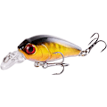 Miniatyrbilde 6 av 8: Fargerike wobblere i sett - 6 stk, 4,5 cm, 3,8 g