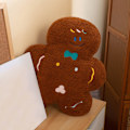 Miniatyrbild 2 av 8: Jul pepparkaksgubbe docka bedårande fashionabel plyschleksak för hemmet