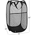 Miniatyrbild 2 av 6: Practical Mesh Pop-Up Laundry Hamper – Collapsible Lightweight Clothes Basket – Durable Clothing Storage for Nursery, Dorm, Home,