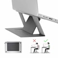Miniatyrbillede 2 af 6: Selvklæbende Laptopstativ - Bærbart Ergonomisk Laptopstativ sort