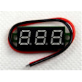 Miniatyrbillede 4 af 5: Voltmeter 3-30v DC Digital til bil båd campingvogn autocamper mc