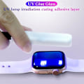 Miniatyrbillede 4 af 5: UV Lys Displayskærmbeskytter i hærdet glas til Apple Watch 45mm