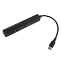Pikkukuva 6 / 6: GT-129 Type-C -sovitin HUB 3 USB-C -portilla ja 3,5 mm:n audioportilla