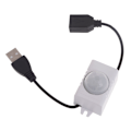 Miniatyrbillede 9 af 10: Bevægelsessensor kontakt USB 5V PIR-sensor LED-omskifter Kontrolenhed til LED-striplys USB ventilator Drikkevandsfontæne til kæledyr og mere
