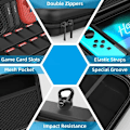 Miniatyrbilde 2 av 9: Hard Oppbevaringsveske Nintendo Switch/Switch OLED Kompatibel Svart svart