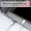 Miniatyrbild 5 av 5: 4-pack USB-C Hona till USB Hane Adapter, Typ-C Laddningskabel Strömomvandlare för 12 13 Pro Max