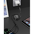 Pikkukuva 4 / 4: 3-in-1 sisäänvedettävä Micro USB Type-C 3A pikalatauskaapeli iPhone Androidille
