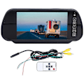 Miniatyrbillede 1 af 5: 7-tommers Bakkamera Skærm Farve Tft Lcd Hd Skærm Bil Backup Parkeringssystem