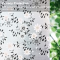 Pikkukuva 4 / 7: Tarrat Himmeät DIY-itseliimautuvat ikkunakalvot Irrotettavat lasitarrat Vedenpitävät lasikalvot Ovi-ikkunatarrat kylpyhuoneeseen ja WC:hen