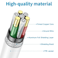 Miniatyrbillede 4 af 7: 2 stk 2m hurtigopladningskabel USB-C til USB-C