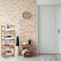 Miniatyrbild 3 av 7: Golvhylla med 4 fack för badrum