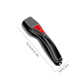 Miniatyrbillede 4 af 5: LED-lommelygte 1000 lumen superkraftig lommelygte zoombar, genopladelig lommelygte med 4 tilstande, kraftfuld håndholdt lommelygte（A）