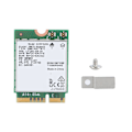 Miniatyrbild 1 av 7: For Intel AX201NGW 2974Mbps WiFi6 M.2 CNIVo Dual Band Wireless Network Card With Bluetooth 5.0