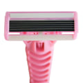 Miniatyrbillede 5 af 5: Barberskraber med udskiftelige blade i smart opbevaringsæske - Pink