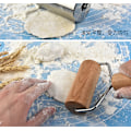 Miniatyrbillede 4 af 5: Lille kagerulle, kagerulle i træ, non-stick pizzarulle, dejrulle