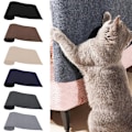 Miniatyrbild 4 av 8: Självhäftande kattskrapmatta för hushållsbruk, reptåligt soffskydd, tillbehör för kattungar, kaki
