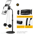 Miniatyrbilde 5 av 7: \"licheers Nettbrettstativ Justerbart Nettbrettholder med 10X Stabil Base, Høydejusterbar Nettbrettholder/Mobiltelefonstativ Kompatibel med 4''-12,9''\"