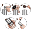 Miniatyrbild 4 av 5: Versatile Grinding Options: Practical 6-Speed Coffee Grinder for Coffee Enjoyment KLB