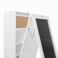 Miniatyrbillede 2 af 6: Smart og pladsbesparende vægskrivebord med moderne design