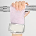 Miniatyrbilde 2 av 10: Hundepoteformet markløftreim Profesjonelt sklisikkert grep Håndleddsstropper Fitness Håndflatebeskyttelse for kvinner