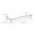 Miniatyrbilde 4 av 9: Skjermstativ i glass