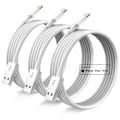 Pikkukuva 1 / 7: 3X Lightning USB -kaapeli Applelle (2 metriä)