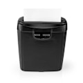 Pikkukuva 7 / 11: Paperisilppuri | Suikaleleikkaus | 6x A4-sivua | 10 l | Turvallisuusstandardi: DIN 2 | 190 W | Musta