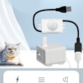 Miniatyrbillede 3 af 10: Bevægelsessensor kontakt USB 5V PIR-sensor LED-omskifter Kontrolenhed til LED-striplys USB ventilator Drikkevandsfontæne til kæledyr og mere