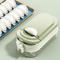 Miniatyrbild 2 av 11: 3-i-1 dumplingmaskin med förvaringslåda Hållbart degpressverktyg för dumplings, perfekt för matlagning i köket