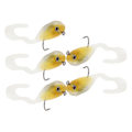 Miniatyrbild 4 av 8: Ismete för Isfiske, Konstgjord Simulerad Långkastande Vinterbete, Fiskeutrustning med Krok 5#