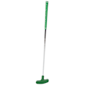 Miniatyrbillede 1 af 8: Minigolf Putter Foldbar Rustfrit Stål Stang Gummi Stanghoved Golf Putter til Børn