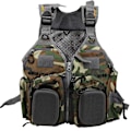 Miniatyrbillede 1 af 8: Udendørs Multifunktionel Jakke Jagt Fiske Rejse Camouflage Vest med Lommer