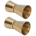 Miniatyrbillede 7 af 8: Dobbelt Hoved Cocktail Jigger i Rustfrit Stål Guld - 15/30ml