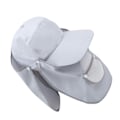 Miniatyrbillede 4 af 8: UV-beskyttelseshat Solskygge Kasket Nylon Mesh med Ansigtsbeskyttelse til Udendørs Fiskeri Klatring