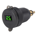 Miniatyrbilde 1 av 8: USB Billader QC3.0 PD Port Hurtiglading Strømadapter Lader for 1 2 3-serien DC12 til 24V EU-grensesnitt Grønn