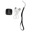 Miniatyrbilde 1 av 8: Mini Bluetooth Høyttaler Kraftig Subwoofer USB Oppladbar Metall Bærbar Trådløs Høyttaler for Telefon Nettbrett PC Svart