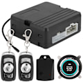 Miniatyrbillede 3 af 8: En-knaps motorstart Bilvibrationsalarmsystem Tænding Push & Fjernbetjening 12 V (Nummer 2)