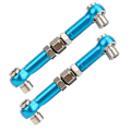 Miniatyrbilde 2 av 8: RC Styringslenkerstang Foran Bak Servo Lenker for HPI RS4 Sport 3 1/10 Oppgraderingstilbehør Blå 113696B