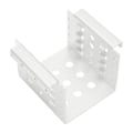 Miniatyrbild 5 av 8: 2,5 tum HDD-monteringsställ Aluminiumlegering Håldesign Hög hårdhet 2,5 tum hårddiskbur för 2,5 tum IDE HDD SSD Silver