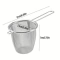 Miniatyrbilde 7 av 9: st Tesil i rustfritt stål, nettingfilter Kompatibel med løse teer og krydder[BEMS] 2 st Rostfritt Stål Tesil