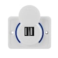 Miniatyrbillede 2 af 8: 3.1A bilmodificeret USB-oplader med LED-telefonoplader med dobbelte USB-porte